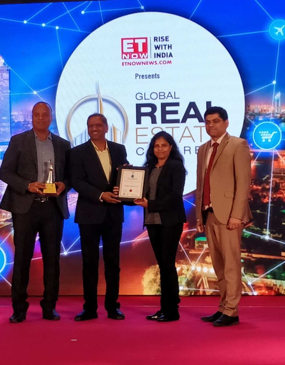 Sumadhura Group receives ‘CSR Initiative of The Year 2019’ at ET Now awards